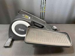Cubii JR1 Bundle with Mat, Pedal Exerciser