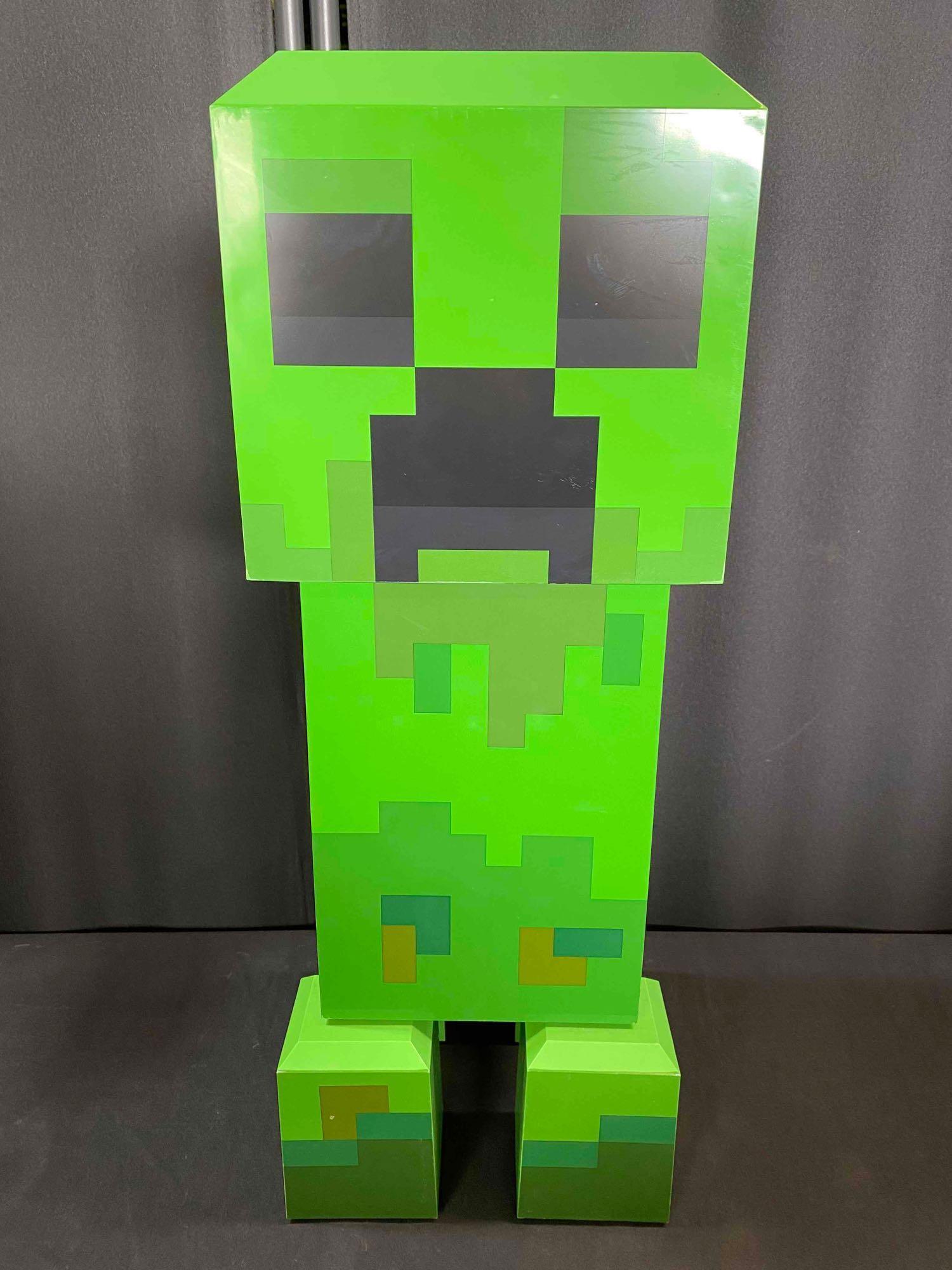 Minecraft Green Creeper Body 12 Can Mini Fridge