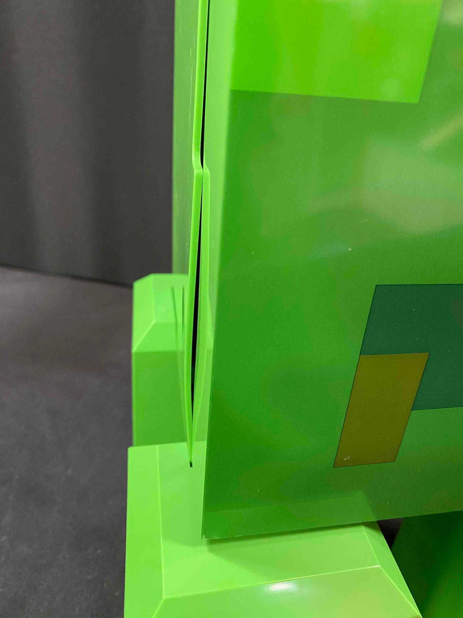 Minecraft Green Creeper Body 12 Can Mini Fridge