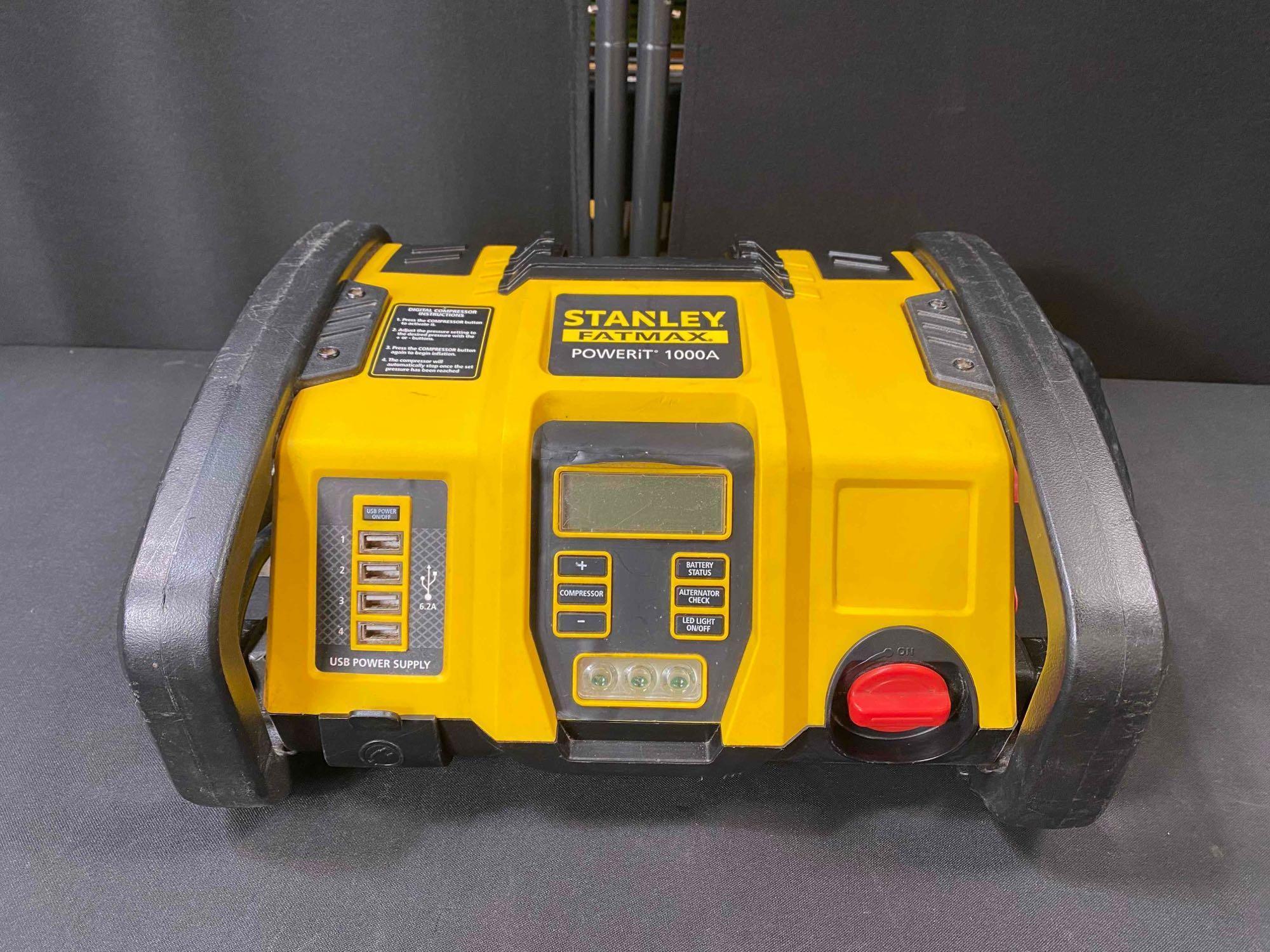 Stanley Fatmax Professional Power Station with 120 PSI Air Compressor