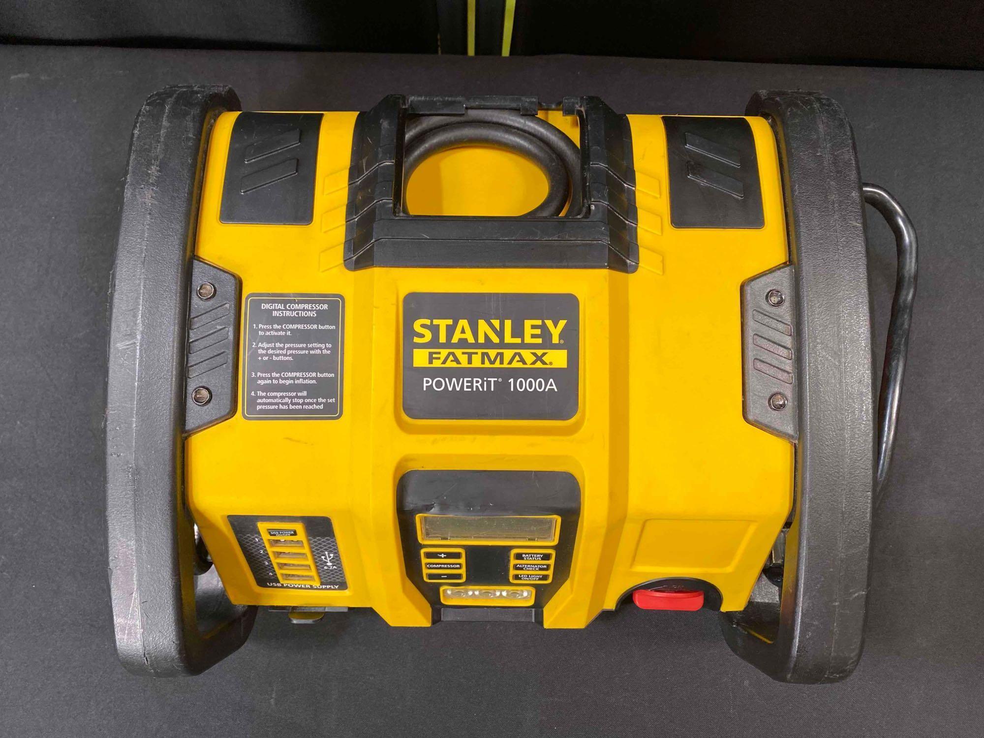 Stanley Fatmax Professional Power Station with 120 PSI Air Compressor