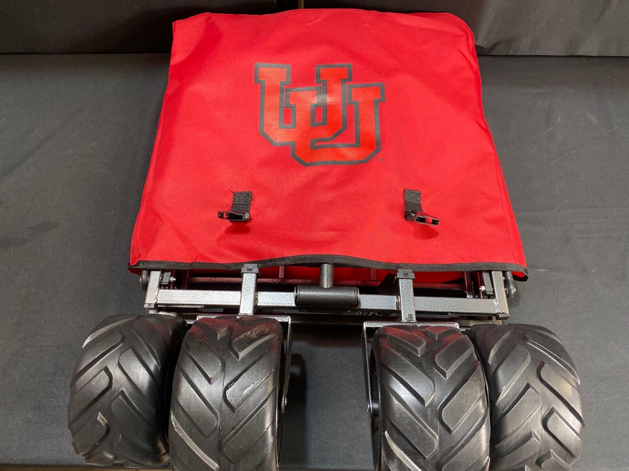 Officially Licensed Folding Wagon UNIVERSITY OF UTAH