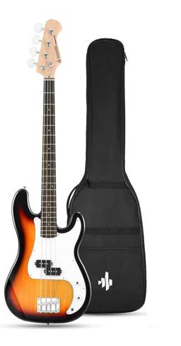 Donner Electric Bass Guitar 4 Strings Full-Size