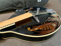 Donner A Style Mandolin Instrument Black