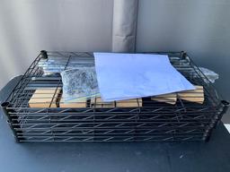 5-Shelf Black Wire Shelving