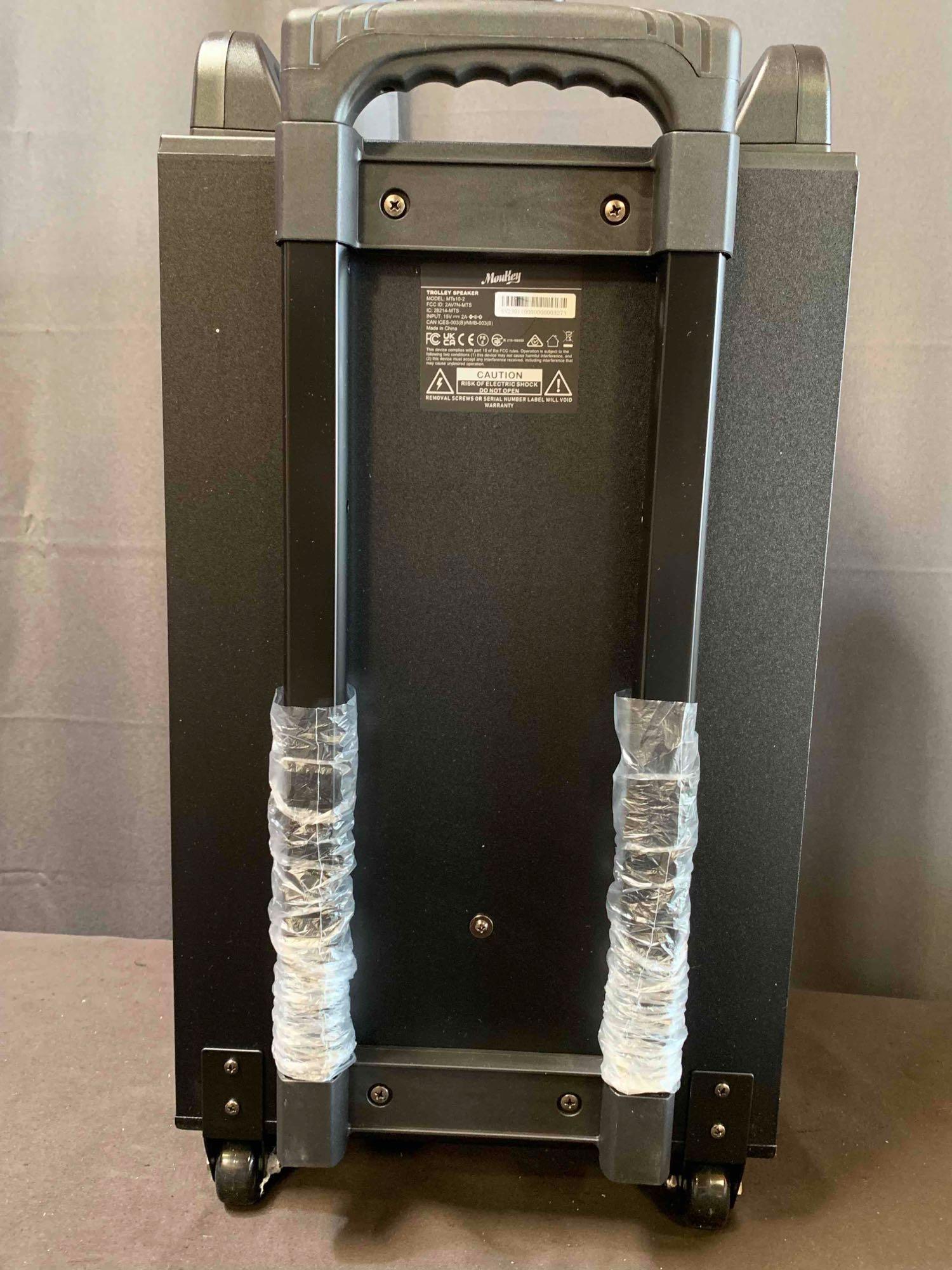 Moukey Karaoke Machine, PA System Woofer, Portable Bluetooth Speaker