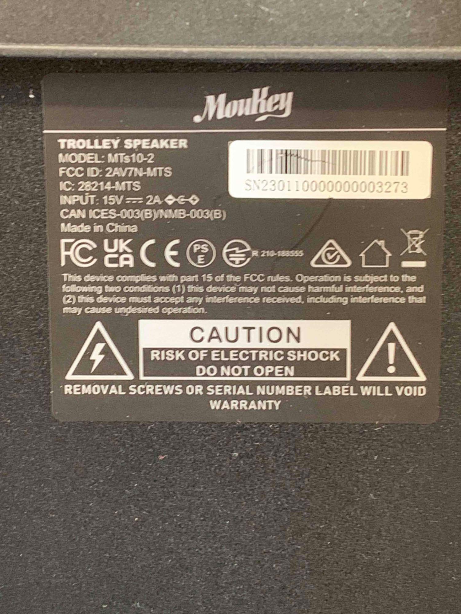 Moukey Karaoke Machine, PA System Woofer, Portable Bluetooth Speaker