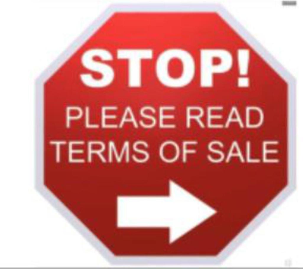 Terms of Sale