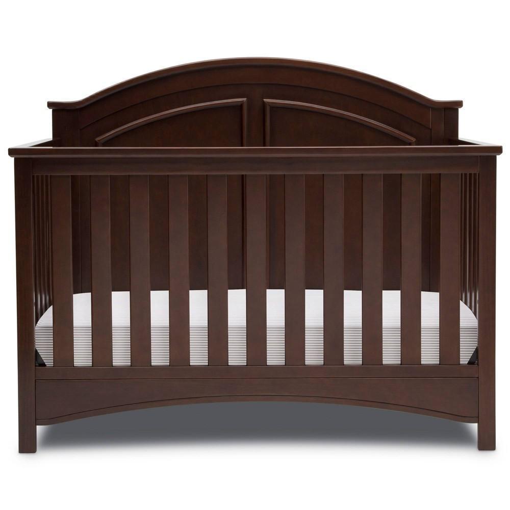 Delta Children Perry 6-in-1 Convertible Crib - Walnut Espresso