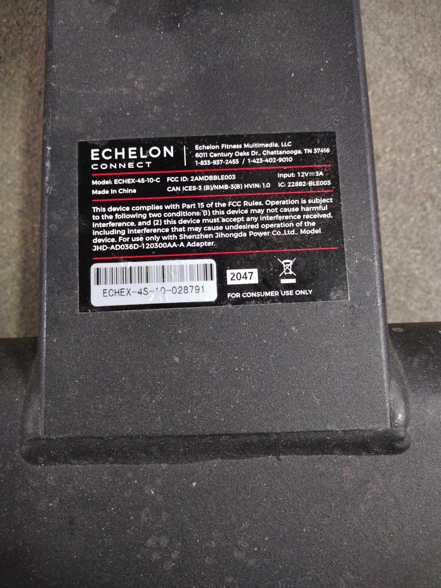Echelon EX-4S Connect Exercise Bike - Black