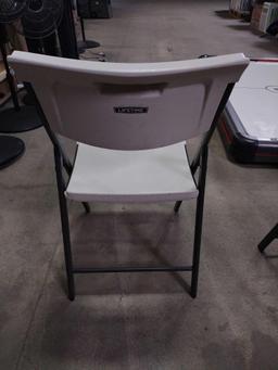 Lifetime Folding Chair - White