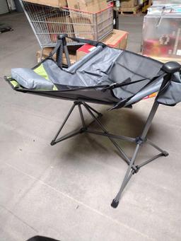Rio Swinging Hammock Chair With Padded Headrest