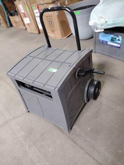 Suncast 150 Ft. Mobile Smart Tube Hideaway Hose Reel, Peppercorn