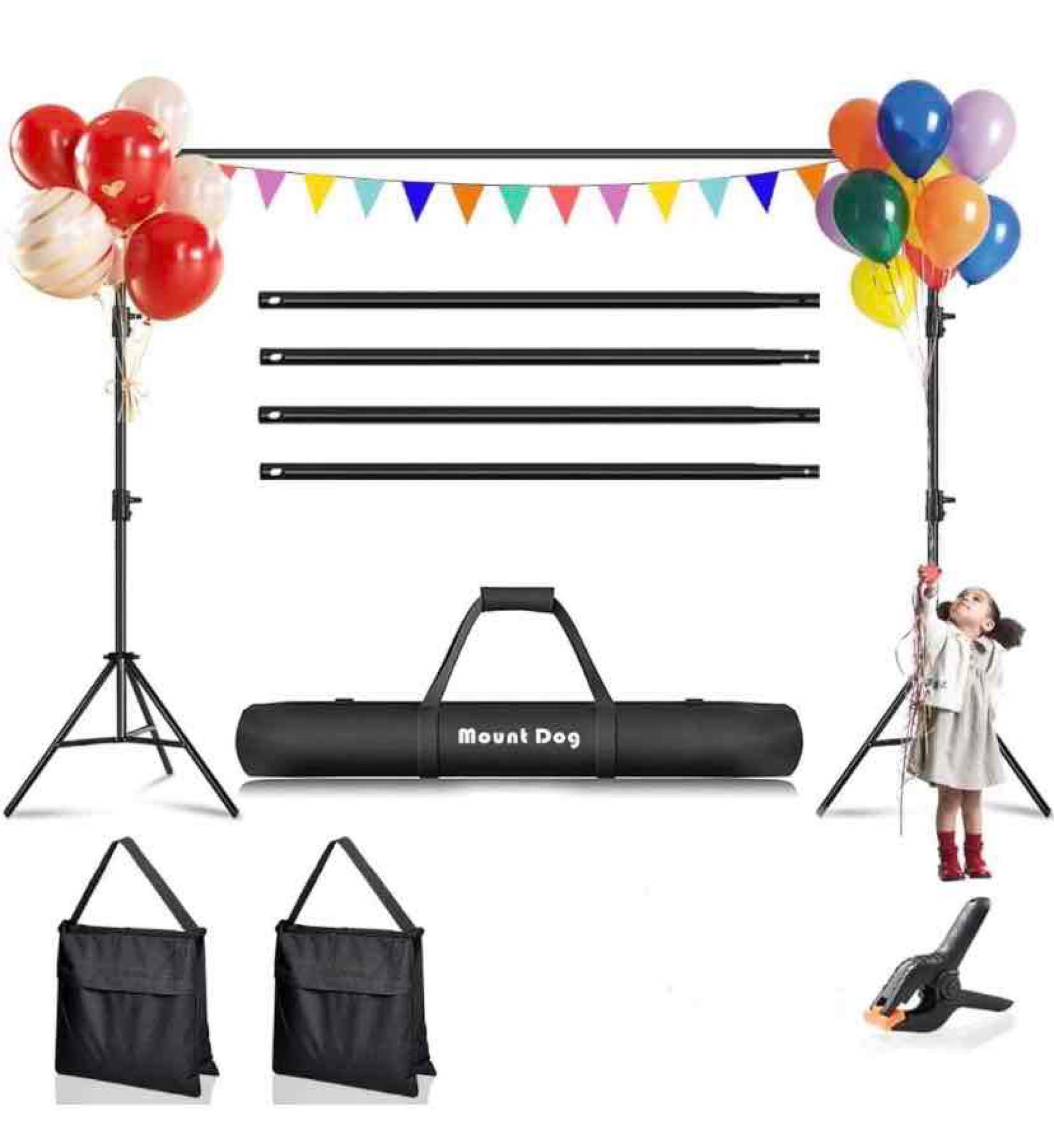 Mount Dog 6.5 x 10 ft Backdrop Stand