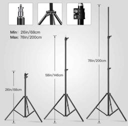 MountDog Softbox Lighting Kit, Photography Studio Light with 19.7"X27.5" Reflector