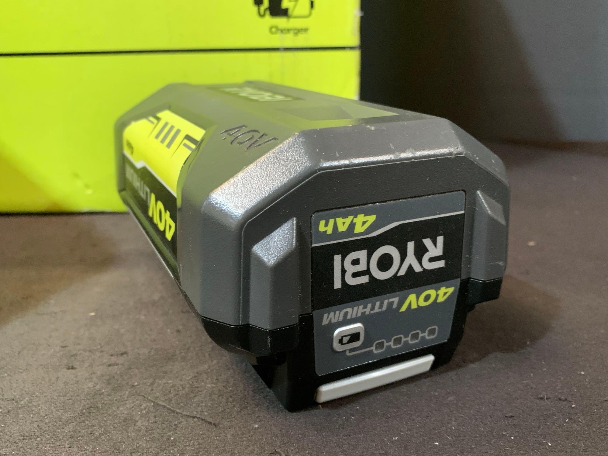 RYOBI Cordless Battery Variable-Speed Jet Fan Leaf Blower