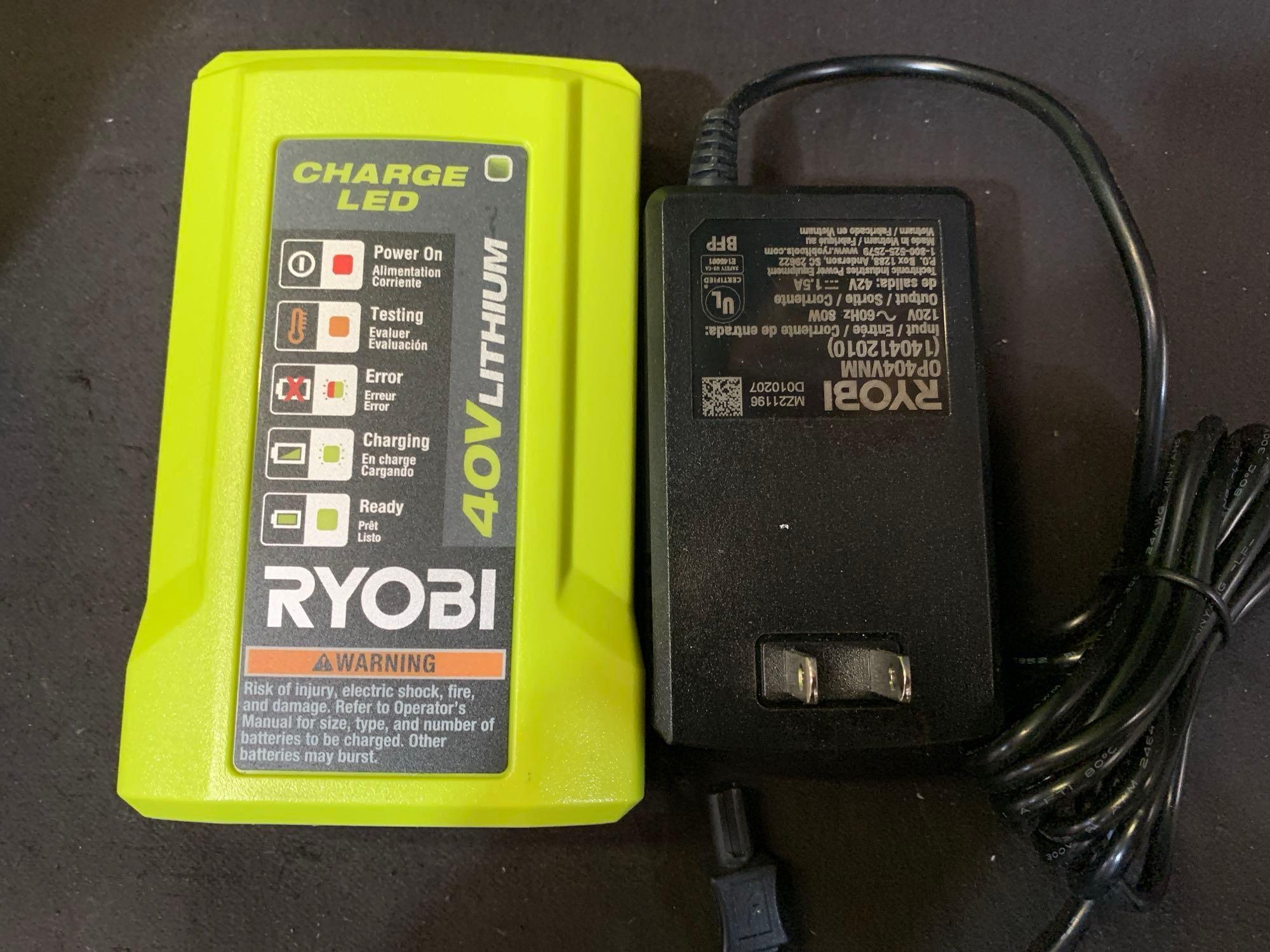 RYOBI Cordless Battery Variable-Speed Jet Fan Leaf Blower
