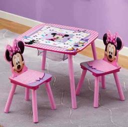 Minnie Mouse Table & Chair Set with Storage