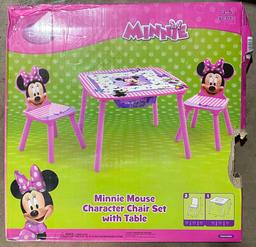 Minnie Mouse Table & Chair Set with Storage