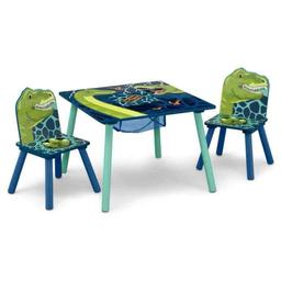 Delta Children Dinosaur Table and Chair Set With Storage