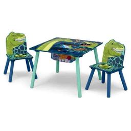 Delta Children Dinosaur Table and Chair Set With Storage
