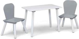 Delta Children 4 Piece Room Solution 6 Bin Design & Store Organizer, 2 Chair & Table Set