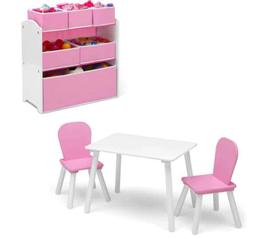 Delta Children 4-Piece Toddler Playroom Set