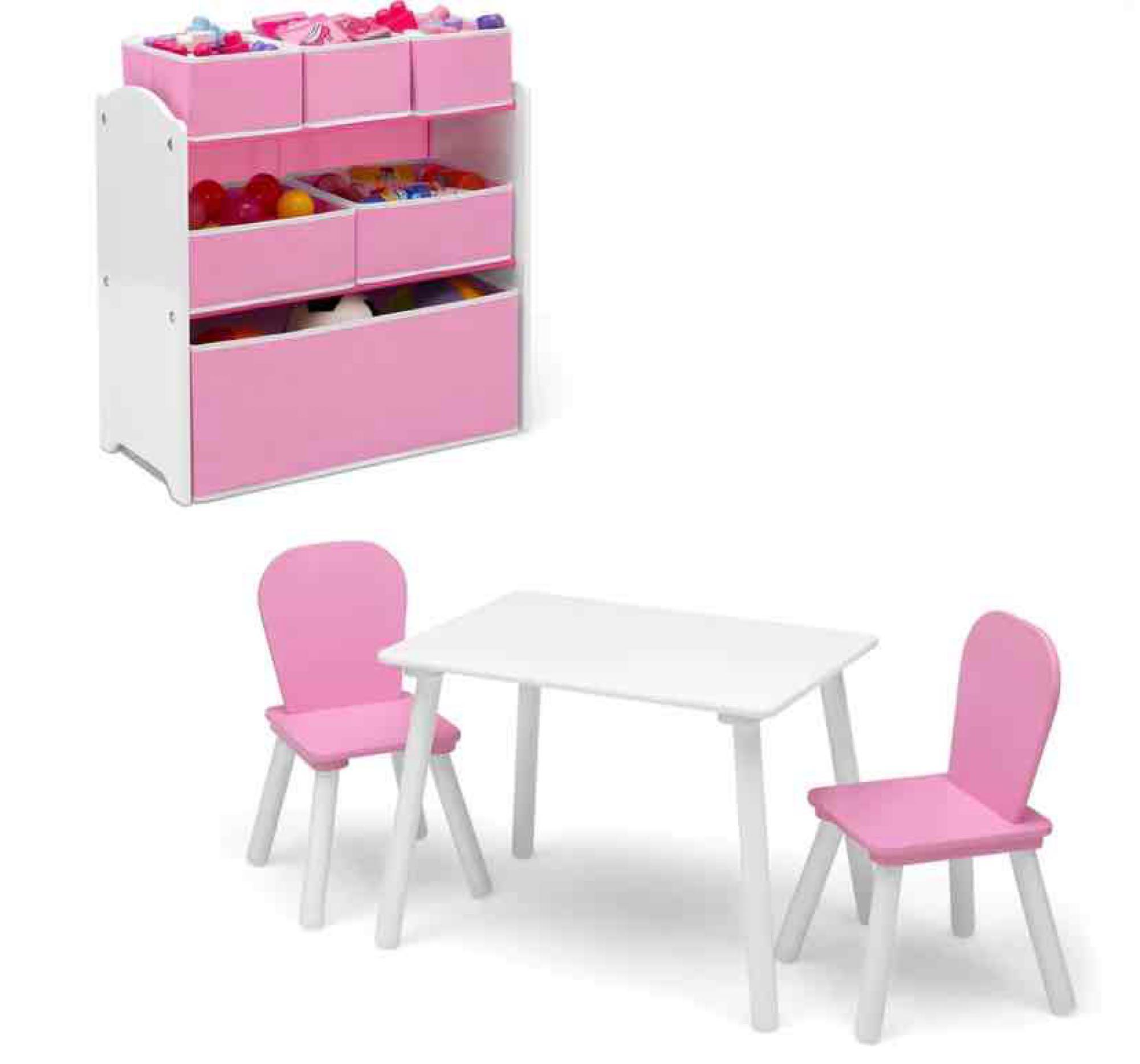 Delta Children 4-Piece Toddler Playroom Set
