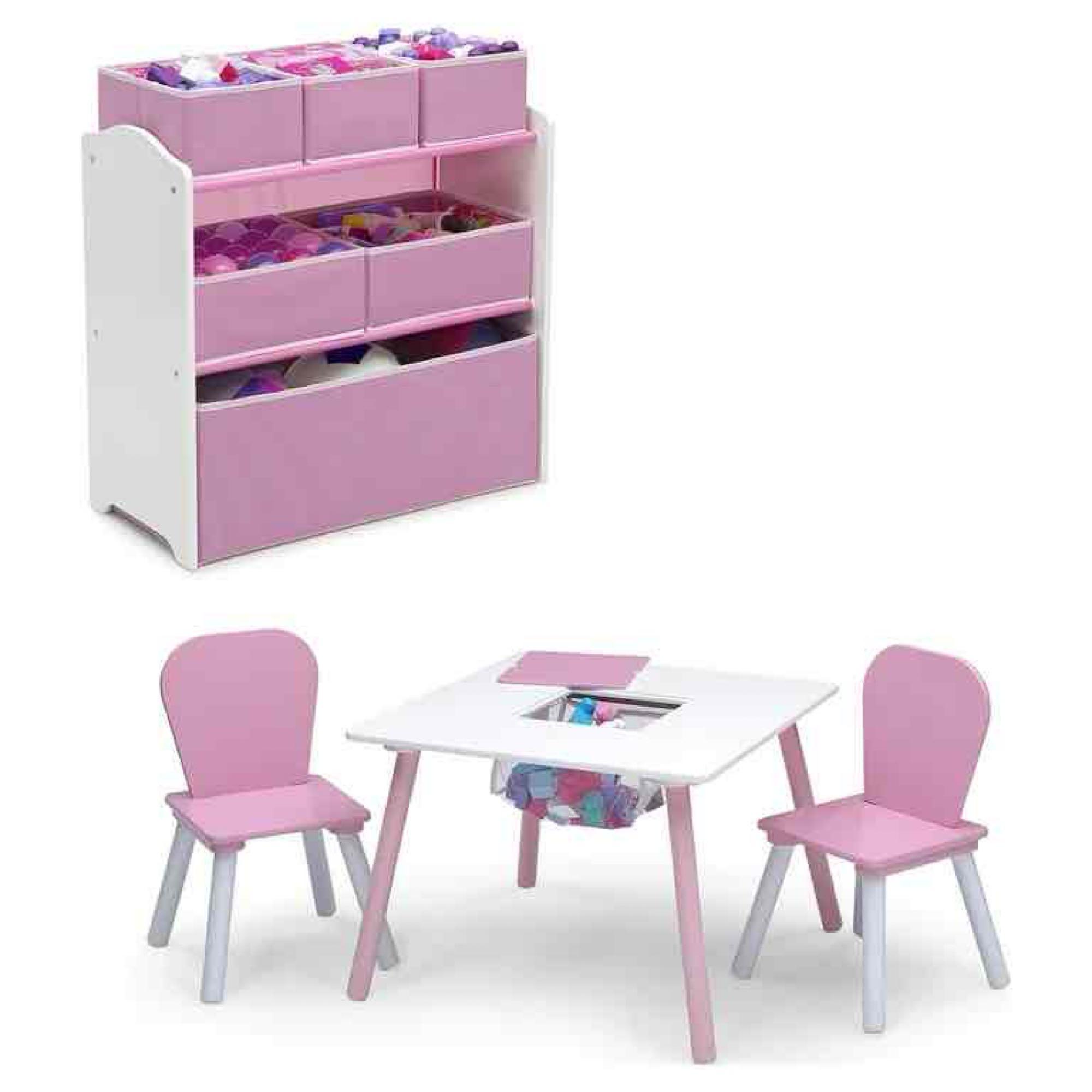 Delta Children 4-Piece Toddler Playroom Set