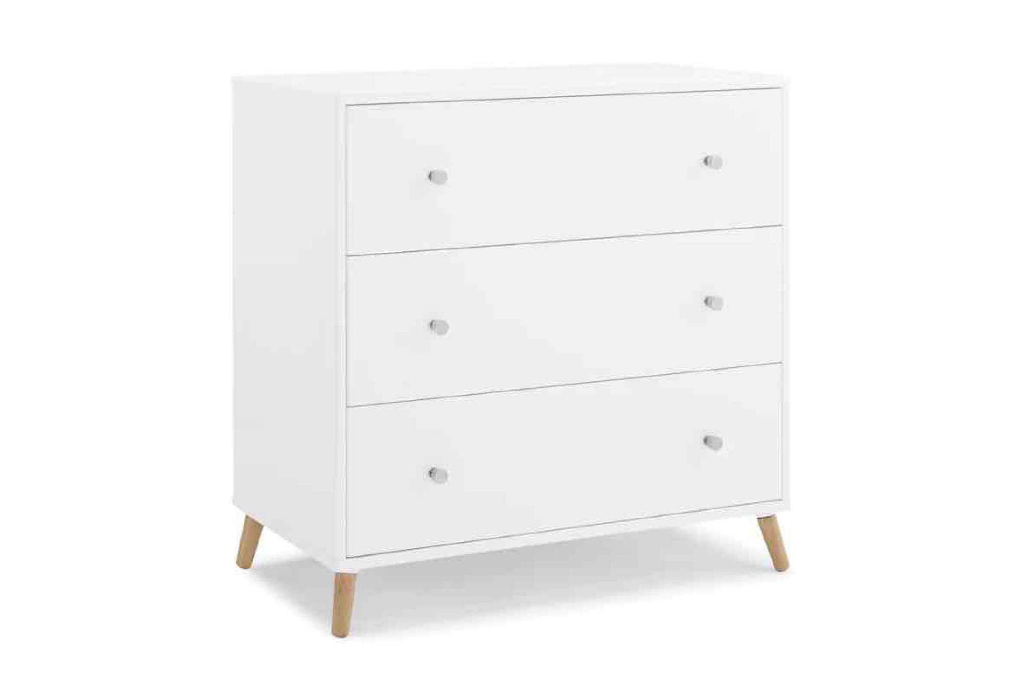 Delta Children Jordan 3 Drawer Dresser with Interlocking Drawers