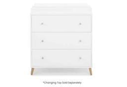 Delta Children Jordan 3 Drawer Dresser with Interlocking Drawers