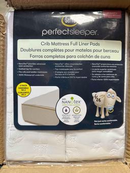 Serta Sertapedic Crib Mattress Liner Pads (Pack of 2)