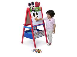Delta Children Mickey Mouse Wooden Double Sided Activity Easel