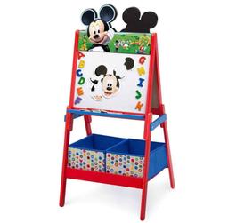 Delta Children Mickey Mouse Wooden Double Sided Activity Easel