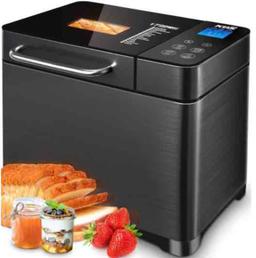 KBS 17-in-1 Bread Maker 710W Dual Heaters Bread Machine