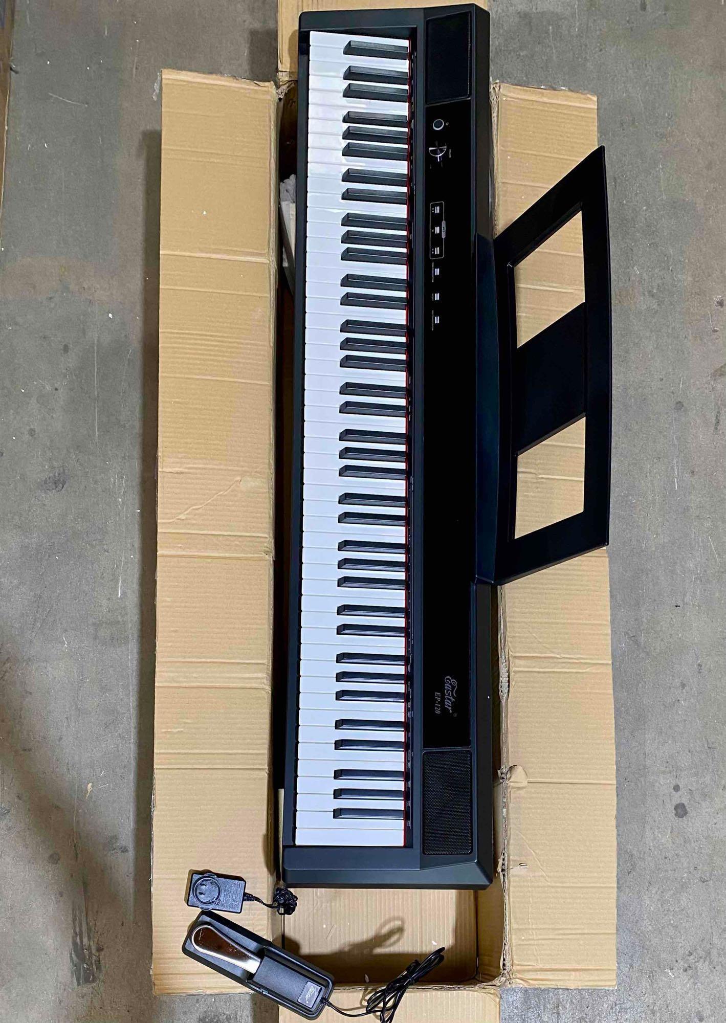 Eastar EP-120 Weighted 88-Key Keyboard Piano