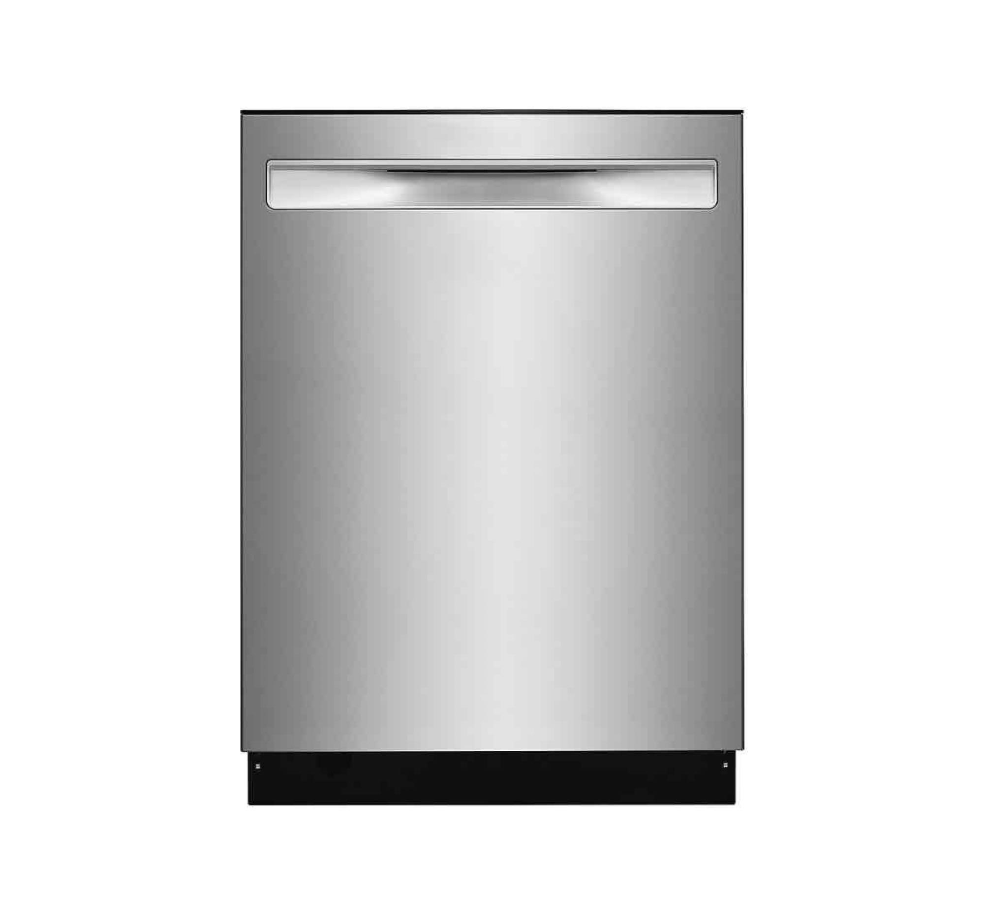 Frigidaire - Gallery 24" Top Control Built-In Dishwasher with Stainless Steel Tub, 49 dba -