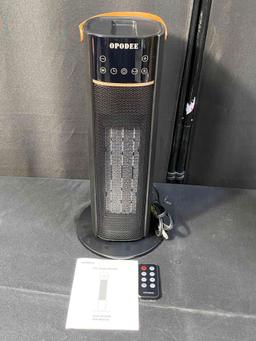 Space Heater 1500W PTC Ceramic Heating 18" Electric Space Heater for Office