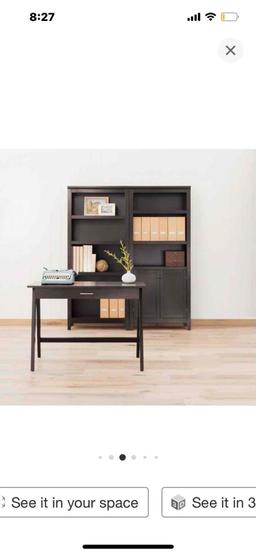 paulo wood writing desk