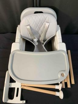 3 in 1 Baby High Chair,Adjustable Convertible Chairs Baby High Chairs for Babies and