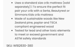Delta Children Reese 4-in-1 Convertible Crib