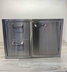 Sedona By Lynx - 30" Double Drawer and Access Door Combo for Outdoor Kitchen