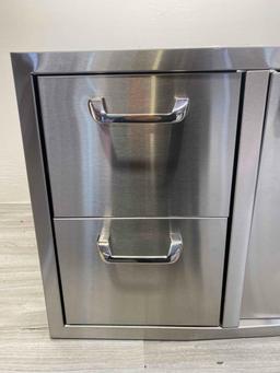 Sedona By Lynx - 30" Double Drawer and Access Door Combo for Outdoor Kitchen