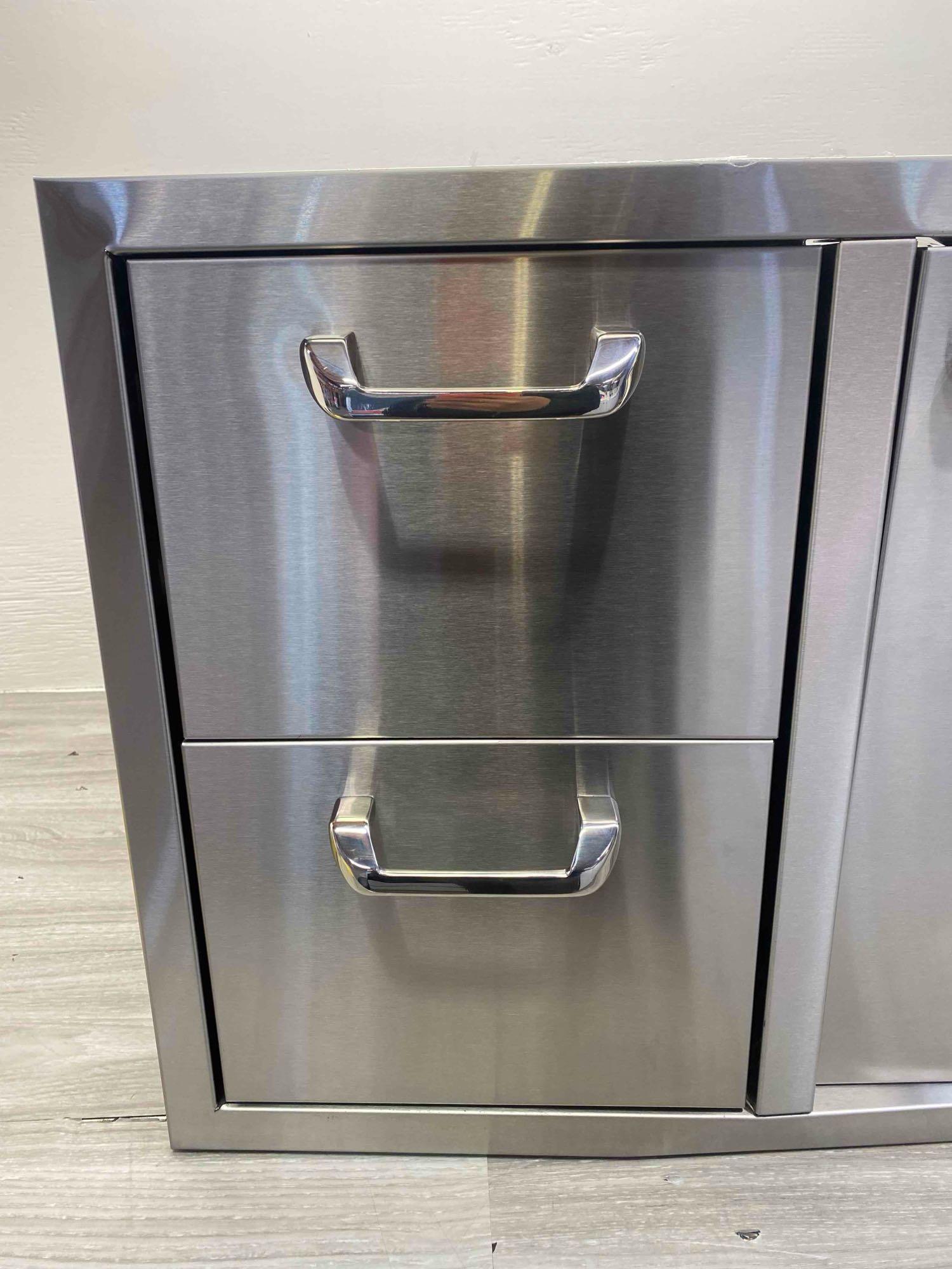 Sedona By Lynx - 30" Double Drawer and Access Door Combo for Outdoor Kitchen