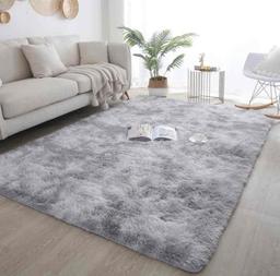 Fluffy Rug 8x10 Feet Shaggy Bedroom Area Rug