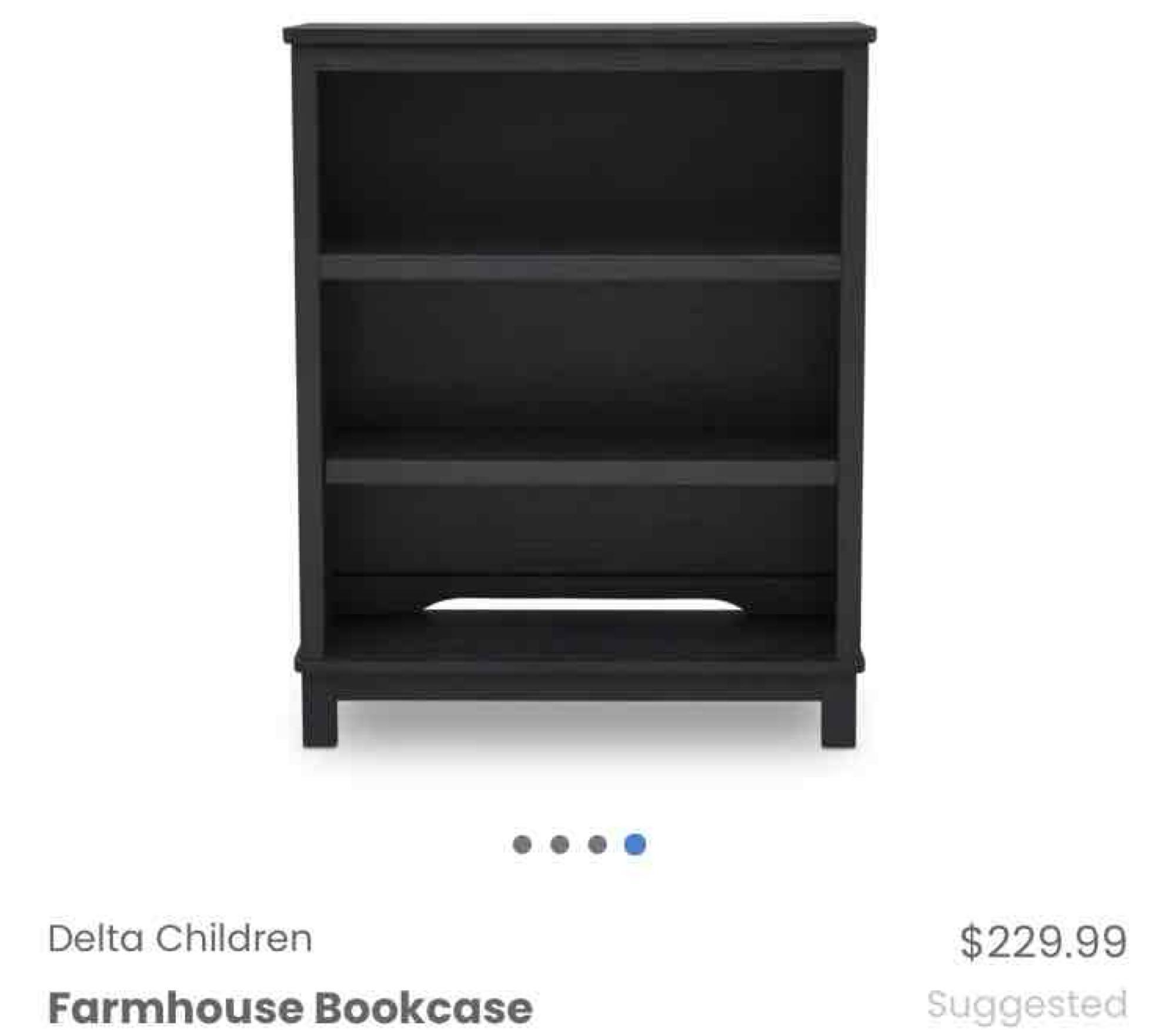 Delta Children Farmhouse Bookcase