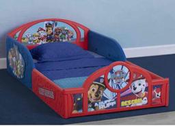 Delta Children PAW Patrol Plastic Sleep and Play Toddler Bed