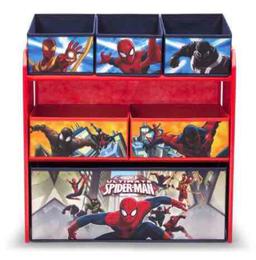 Delta Children Spider-Man Multi-Bin Toy Organizer