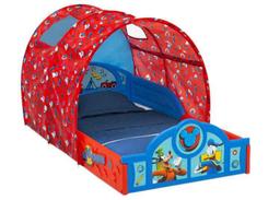 Delta Children Mickey Mouse Sleep and Play Toddler Bed with Tent