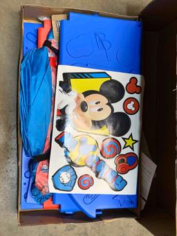 Delta Children Mickey Mouse Sleep and Play Toddler Bed with Tent